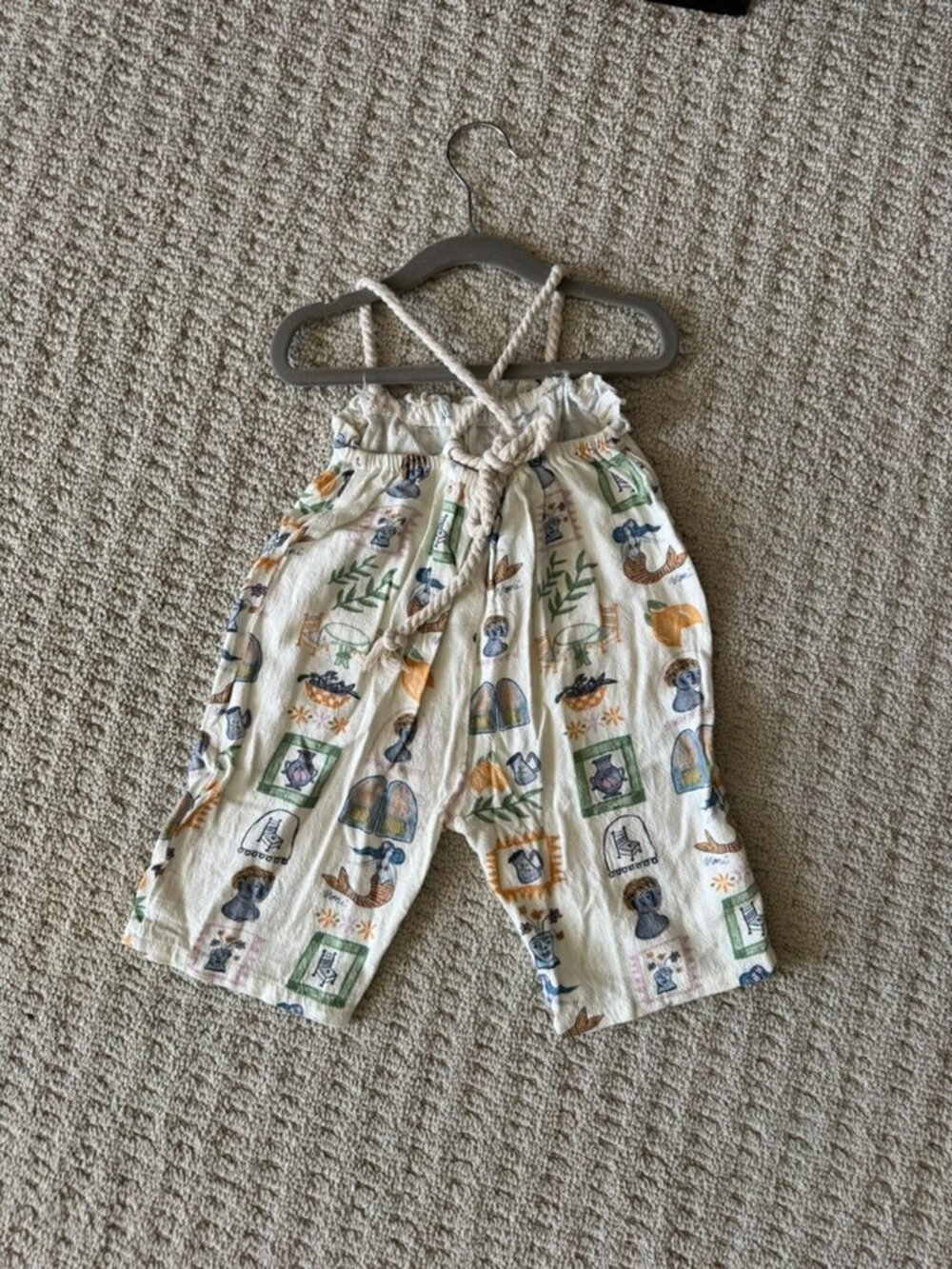 Noni The Label Ric Rac Rope Jumpsuit - Paros size 2yr - Picture 2 of 3